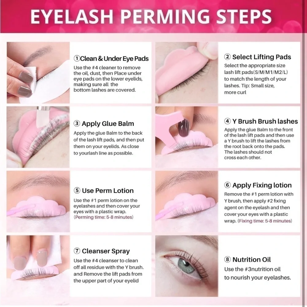 Brand New Lash Lift Kit & Brow Lamination Kit Professional Lash Curling Perm